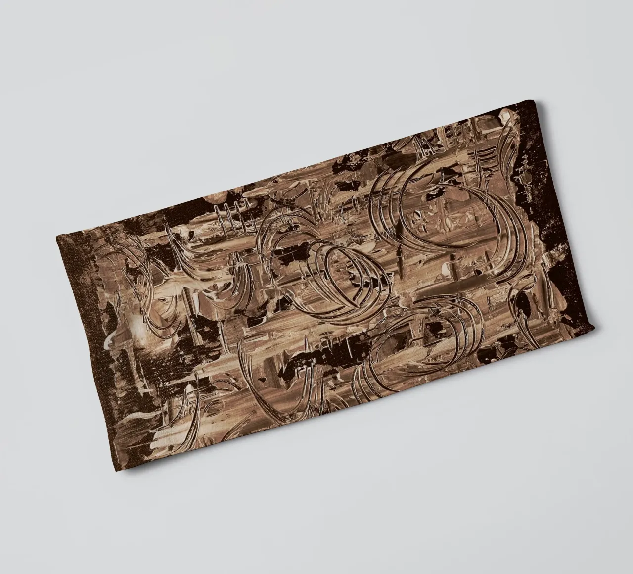 SEPIA 15 asciugamano da bagno da Thierry Vobmann Abstract painting