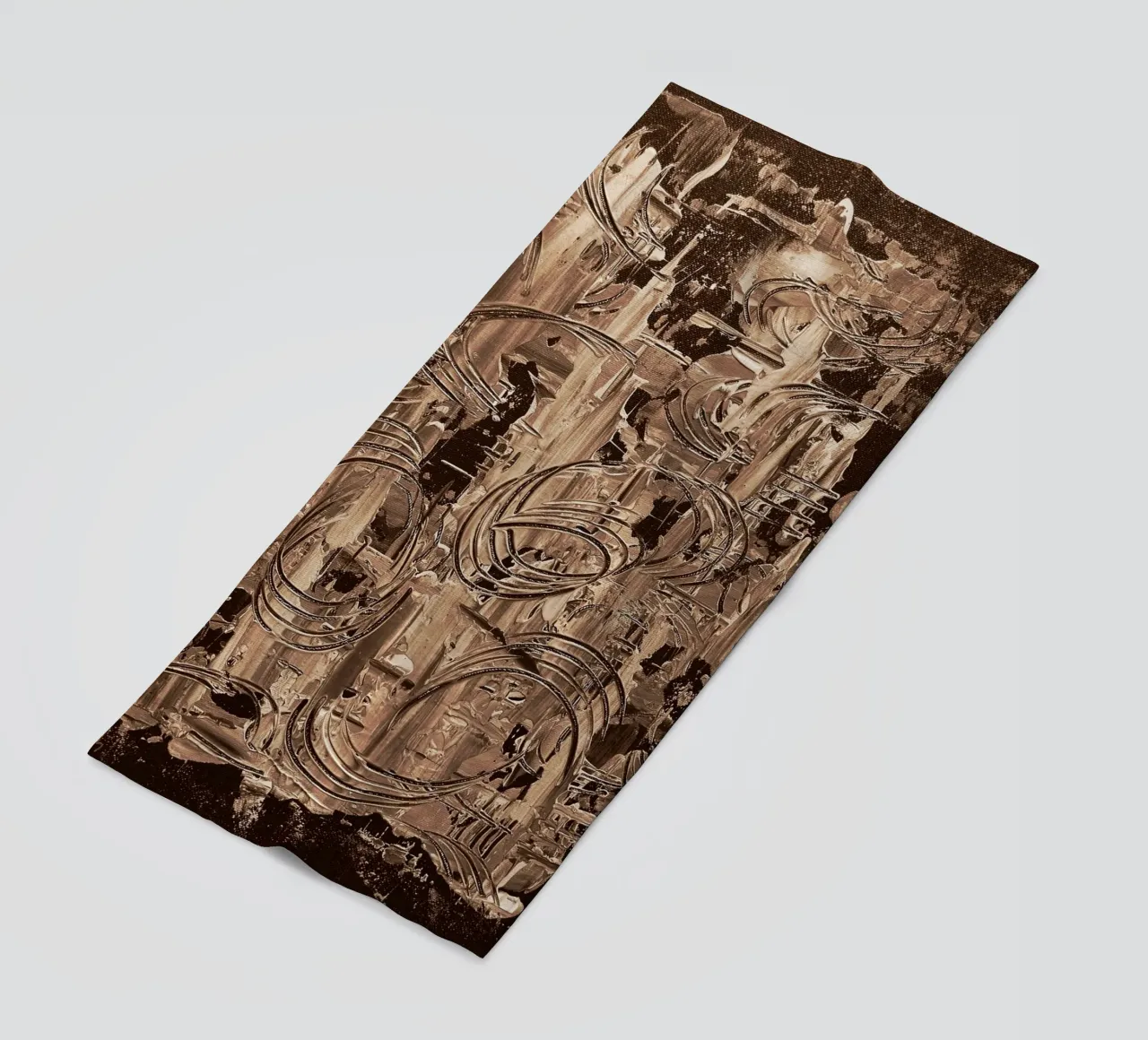 SEPIA 15 telo mare da Thierry Vobmann Abstract painting