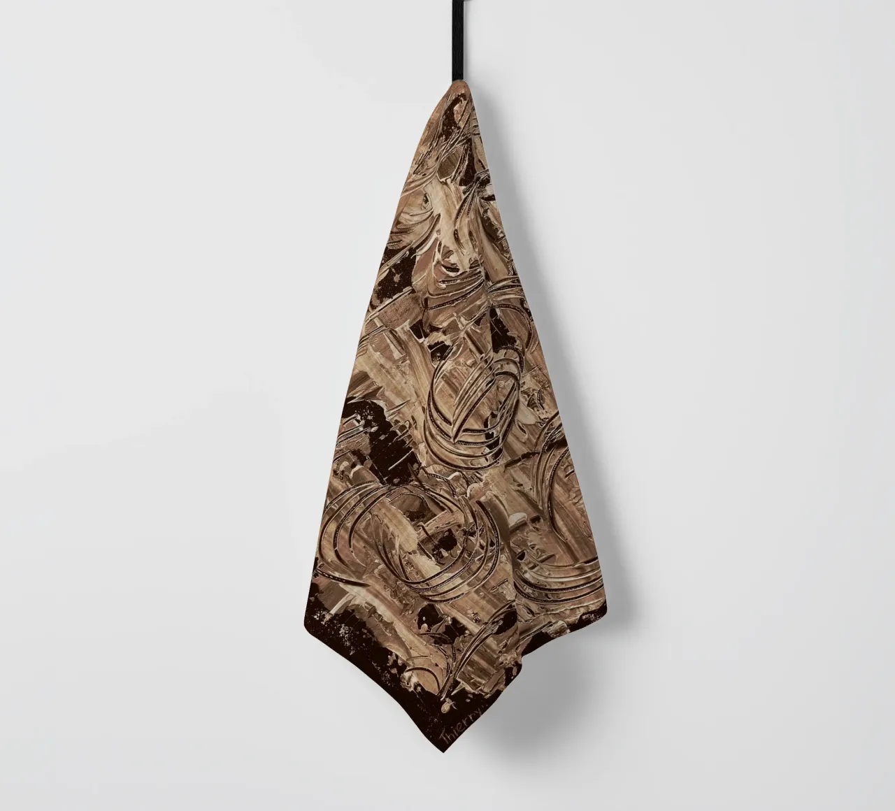 SEPIA 15 canovaccio da cucina da Thierry Vobmann Abstract painting