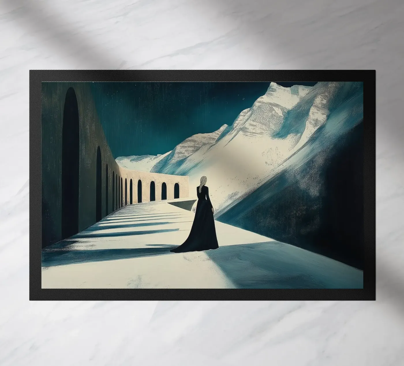 Fullmoon Fußmatte von Synthaira