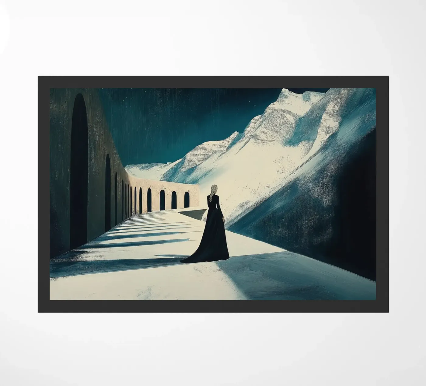 Fullmoon Fußmatte von Synthaira