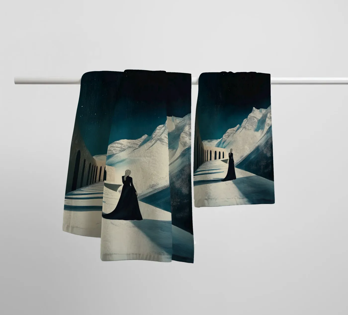 Fullmoon badhanddoek van Synthaira