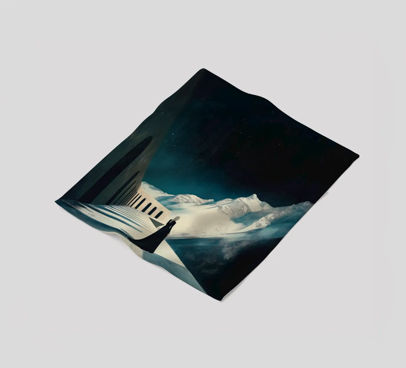 Fullmoon Fleecedecke von Synthaira