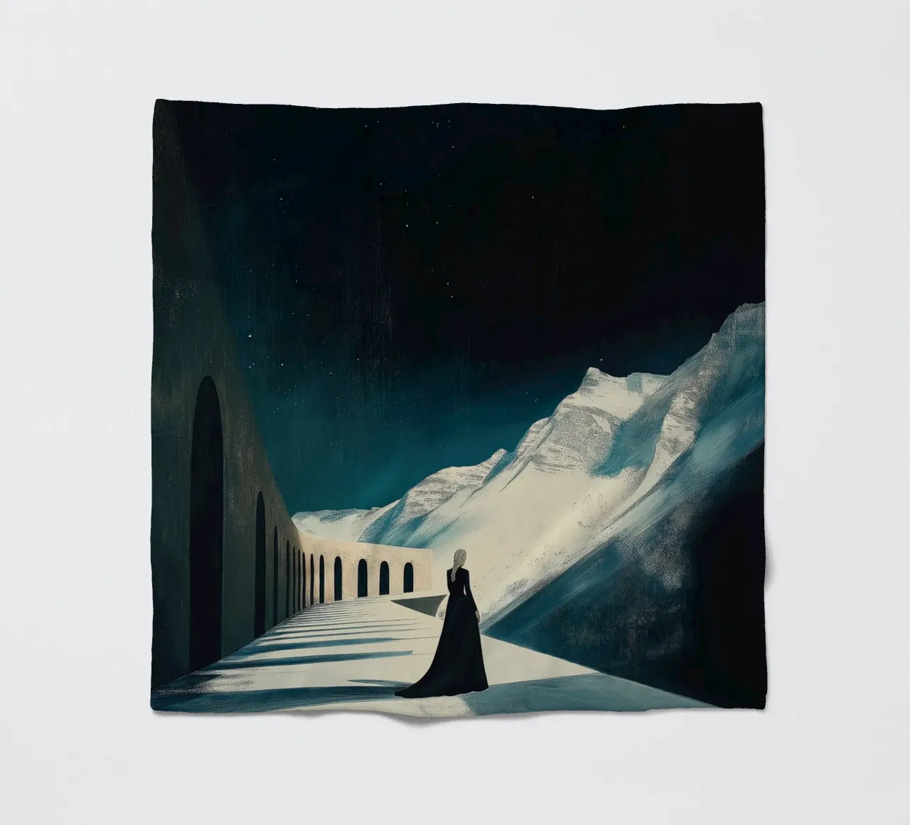 Fullmoon fleecedeken van Synthaira