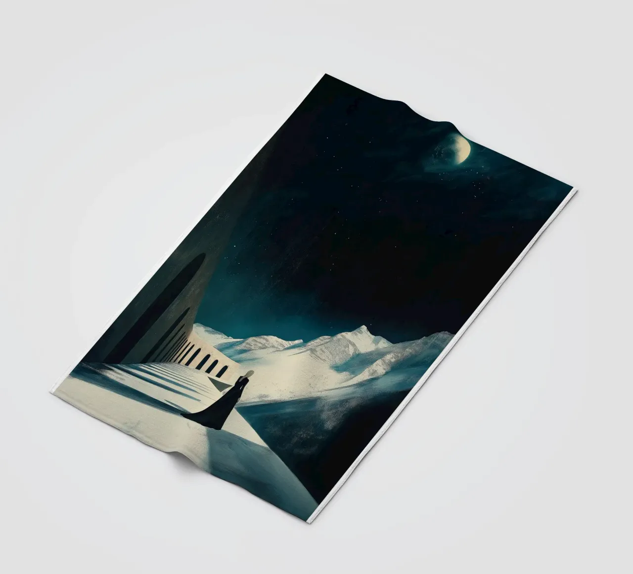 Fullmoon fleecedeken van Synthaira