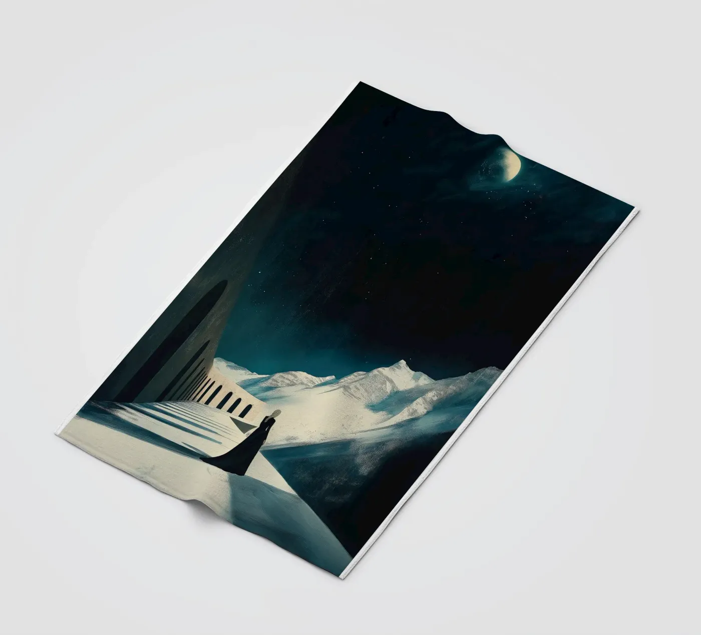 Fullmoon Fleecedecke von Synthaira