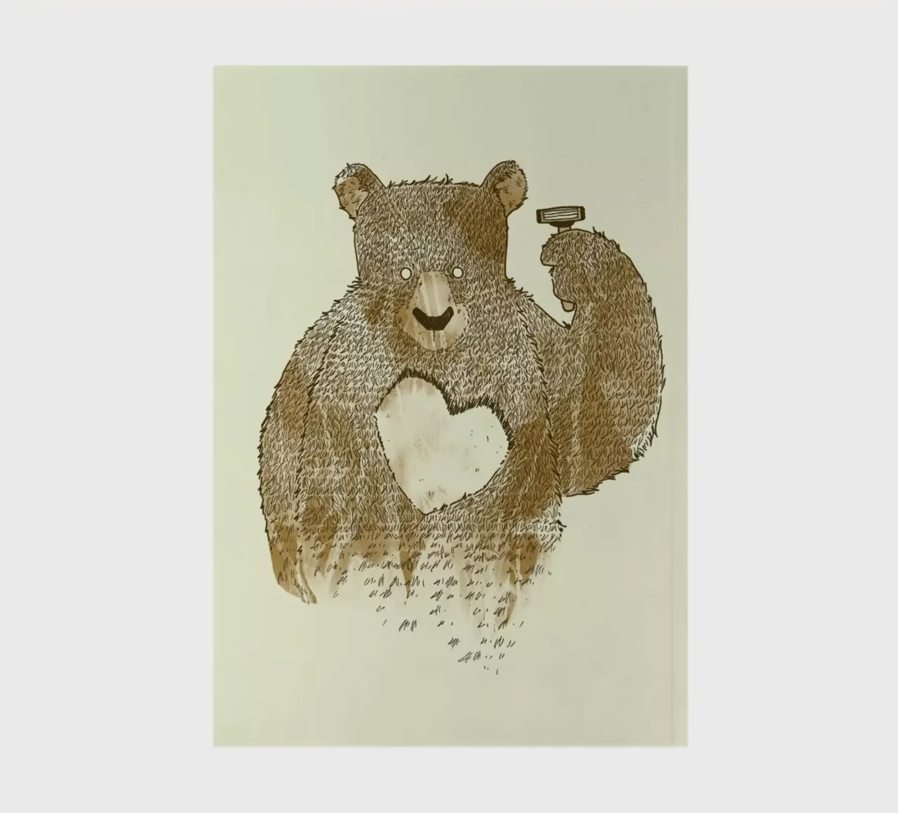 I'd Shave for You notebook by Tobe Fonseca