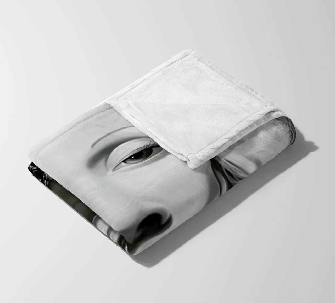 Marlene Dietrich coperta in pile da Rob Art | Illustration