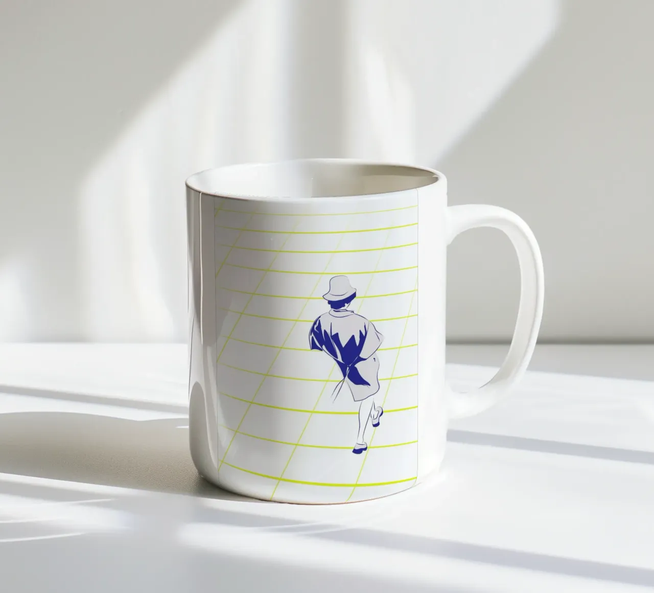 Who's That tazza in ceramica da Marcell Naubert