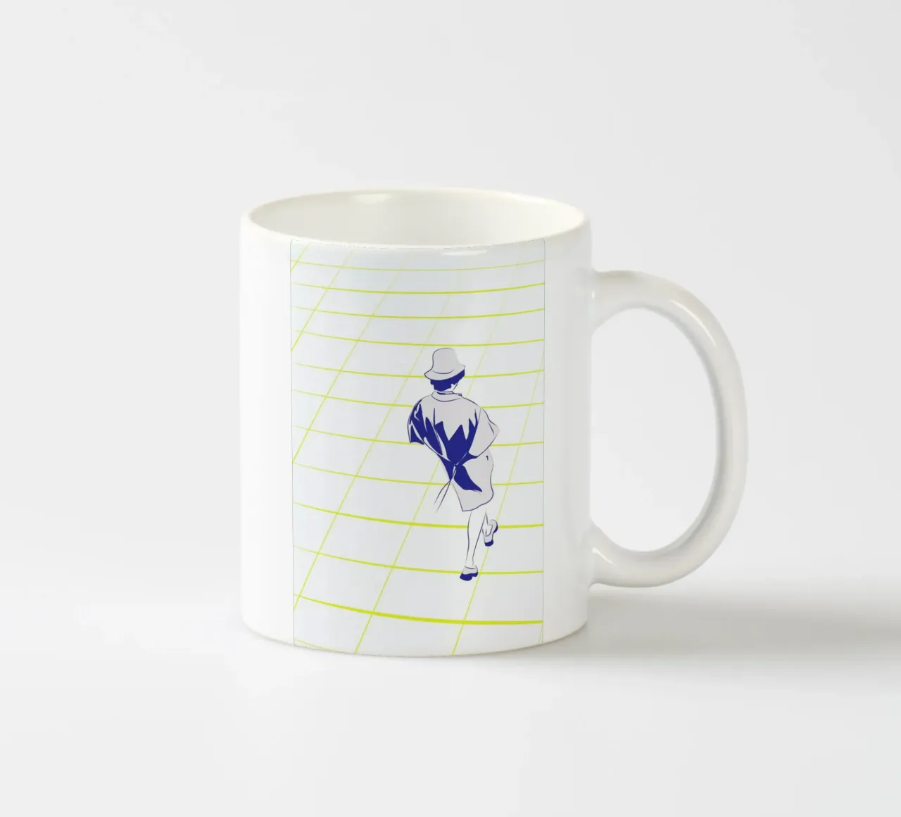 Who's That tazza in ceramica da Marcell Naubert
