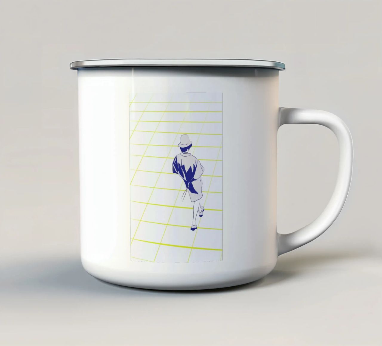 Who's That tazza in smalto da Marcell Naubert
