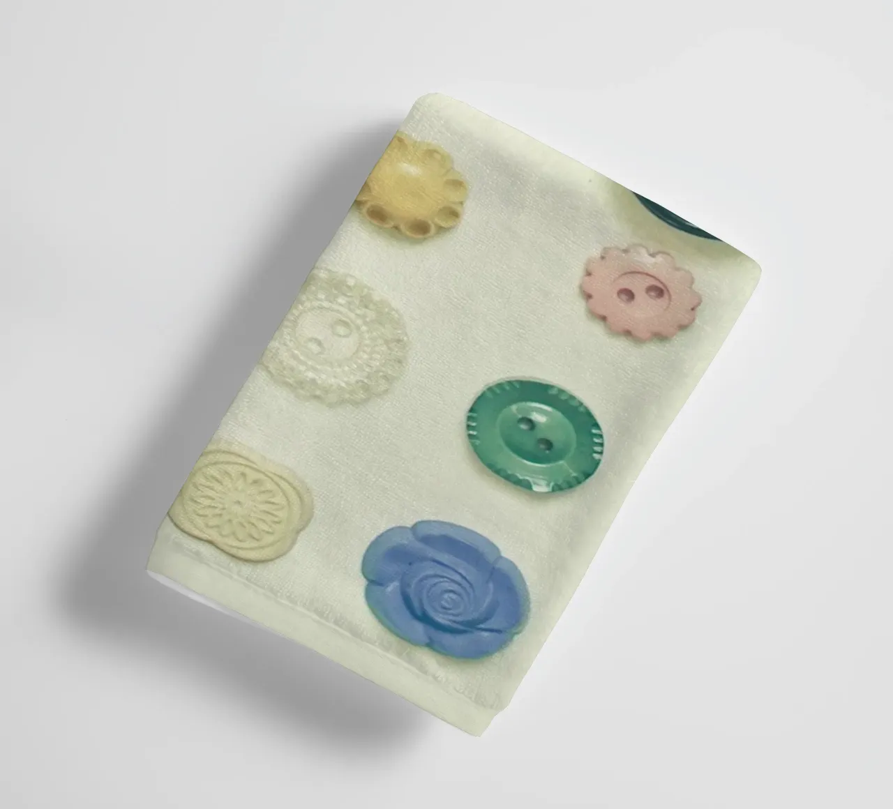 The Button Collection towel by Cassia Beck Photography