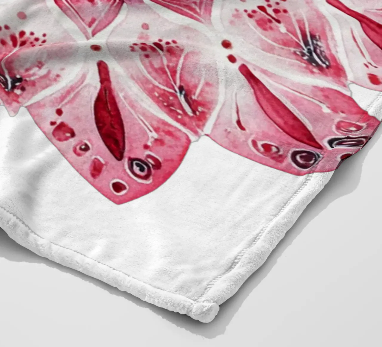 Mandala dell'amore ad acquerello coperta in pile da Spiritual Touch