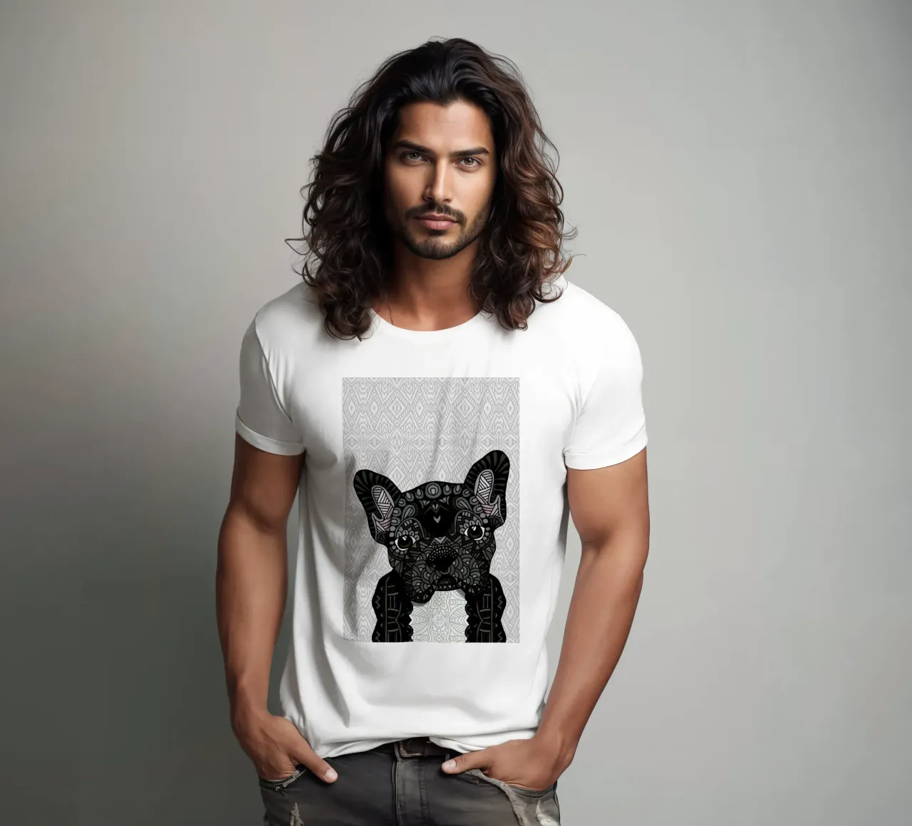 Brandon t-shirt da Angelika Parker
