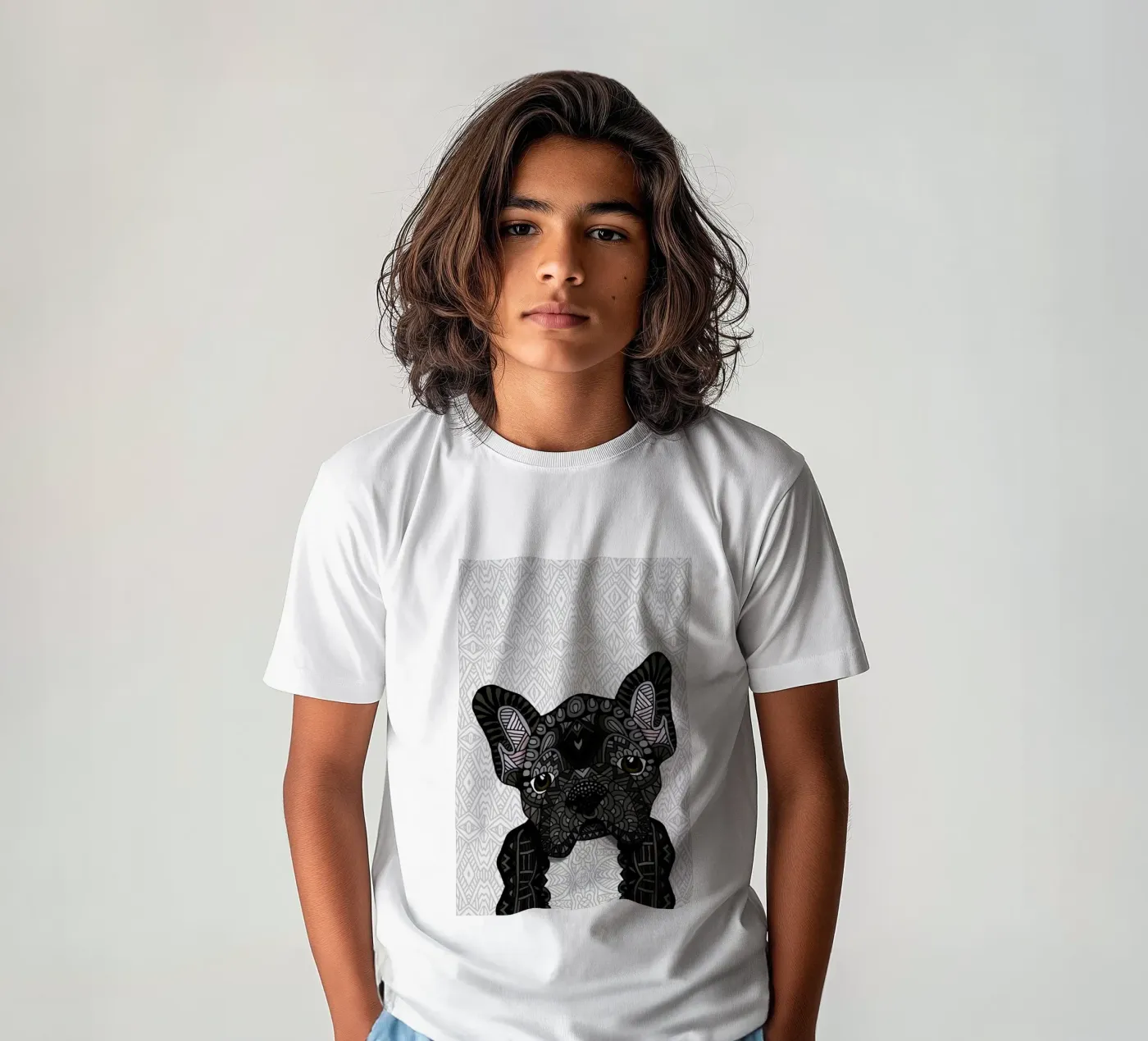 Brandon t-shirt bambini da Angelika Parker