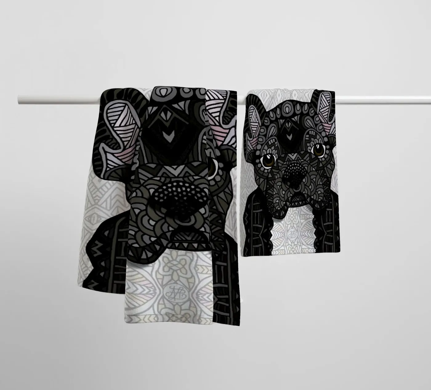 Brandon badhanddoek van Angelika Parker
