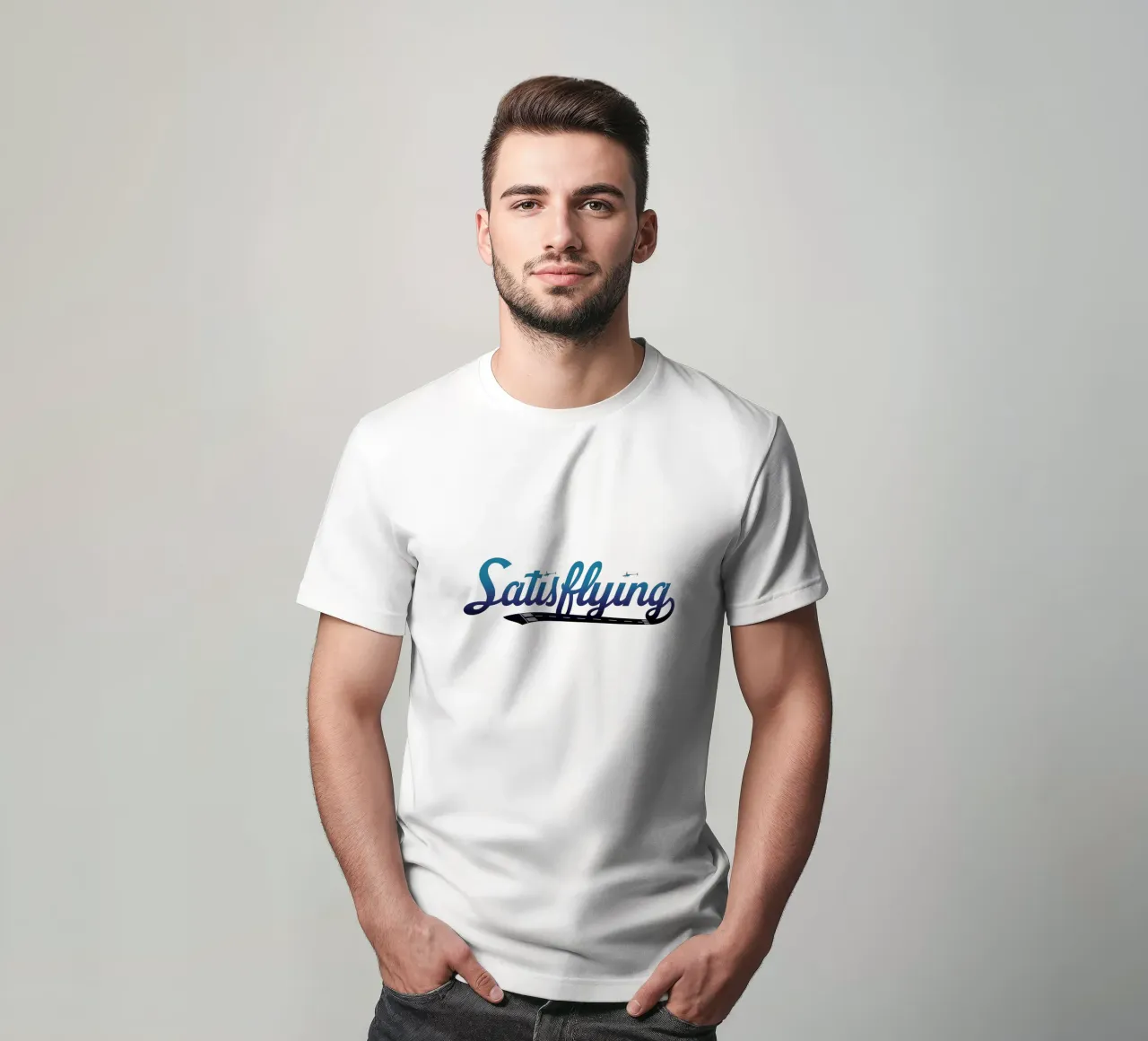 Satisflying t-shirt da pilotpegasus