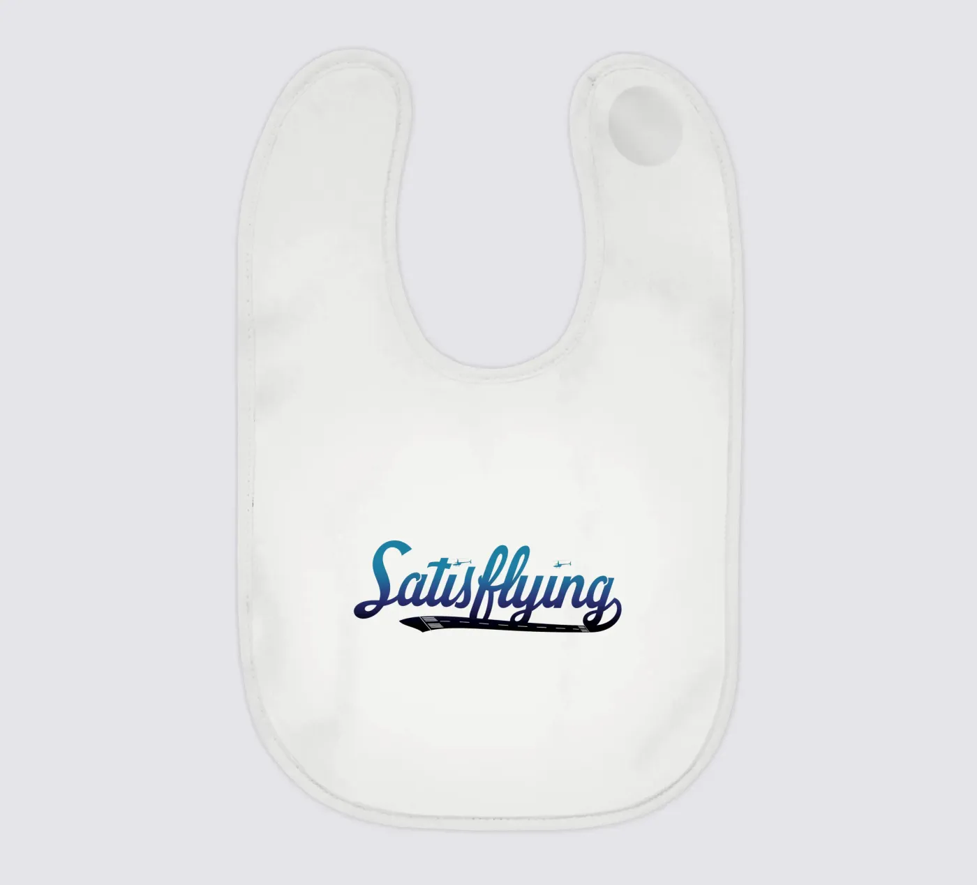 Satisflying baby bib by pilotpegasus