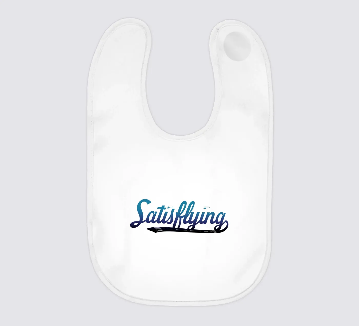 Satisflying baby bib by pilotpegasus