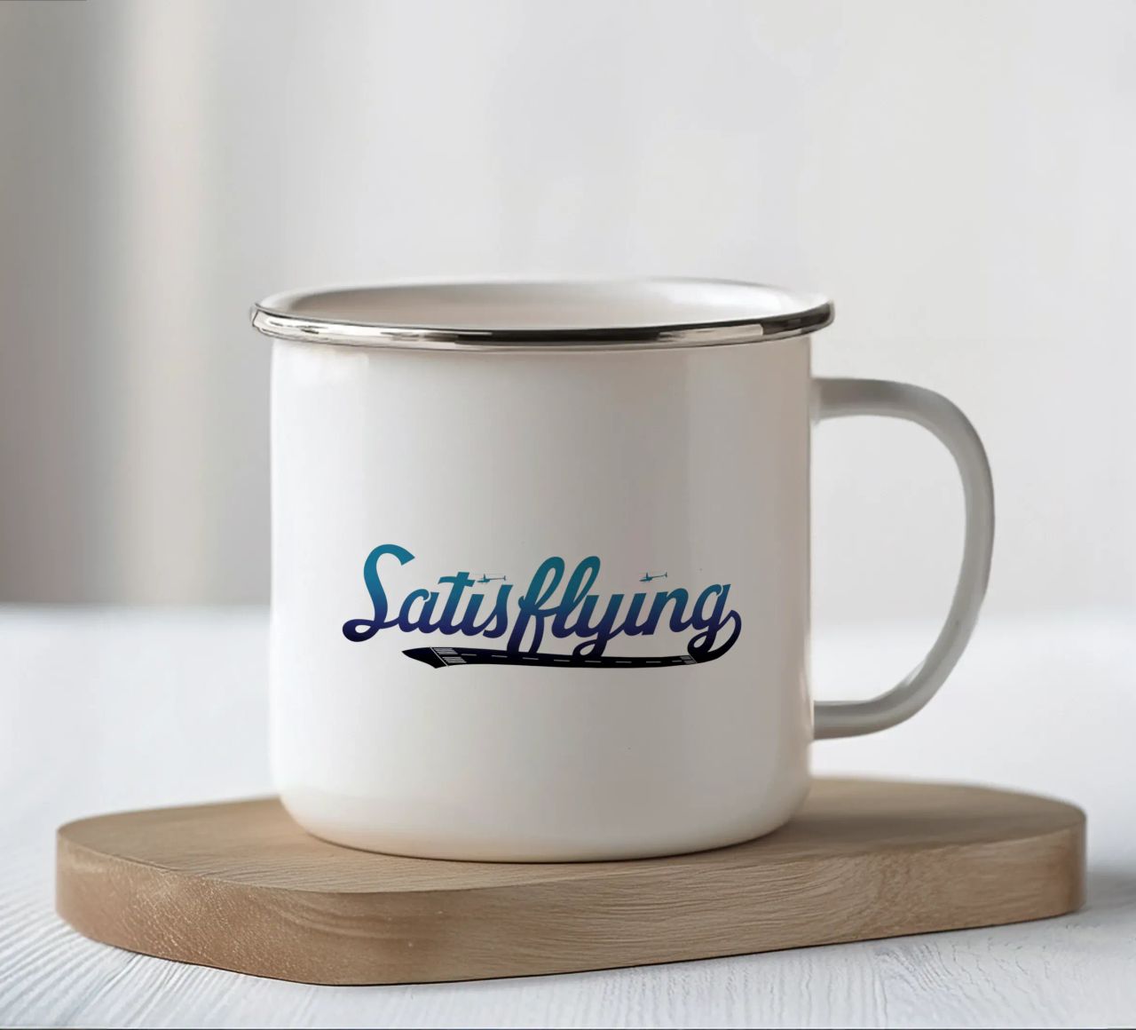 Satisflying tazza in smalto da pilotpegasus