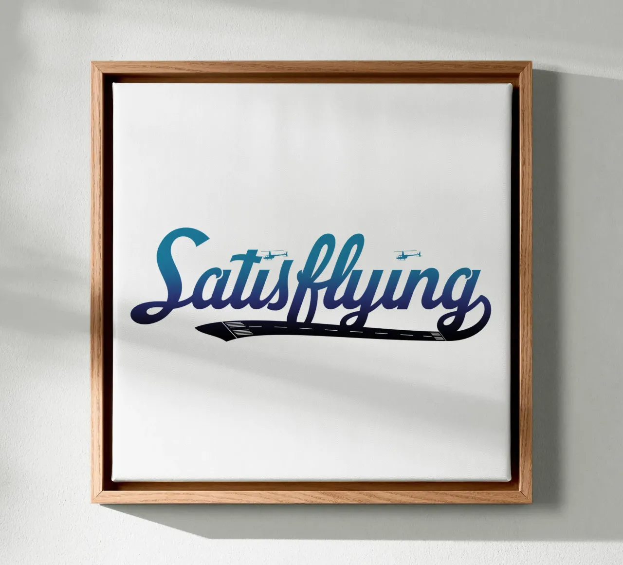 Satisflying tela con Cornice a cassetta da pilotpegasus