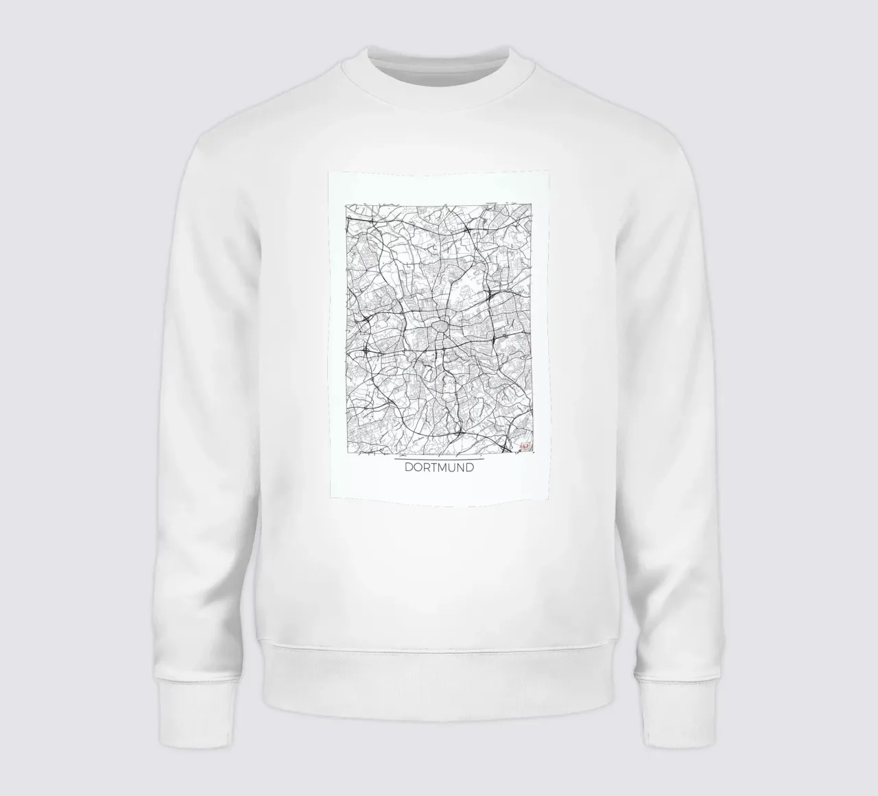 Dortmund Minimal sweatshirt by Hubert Roguski