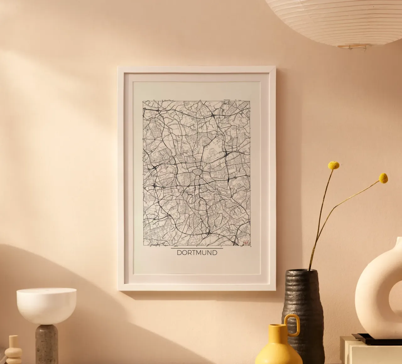 Dortmund Minimal poster da Hubert Roguski