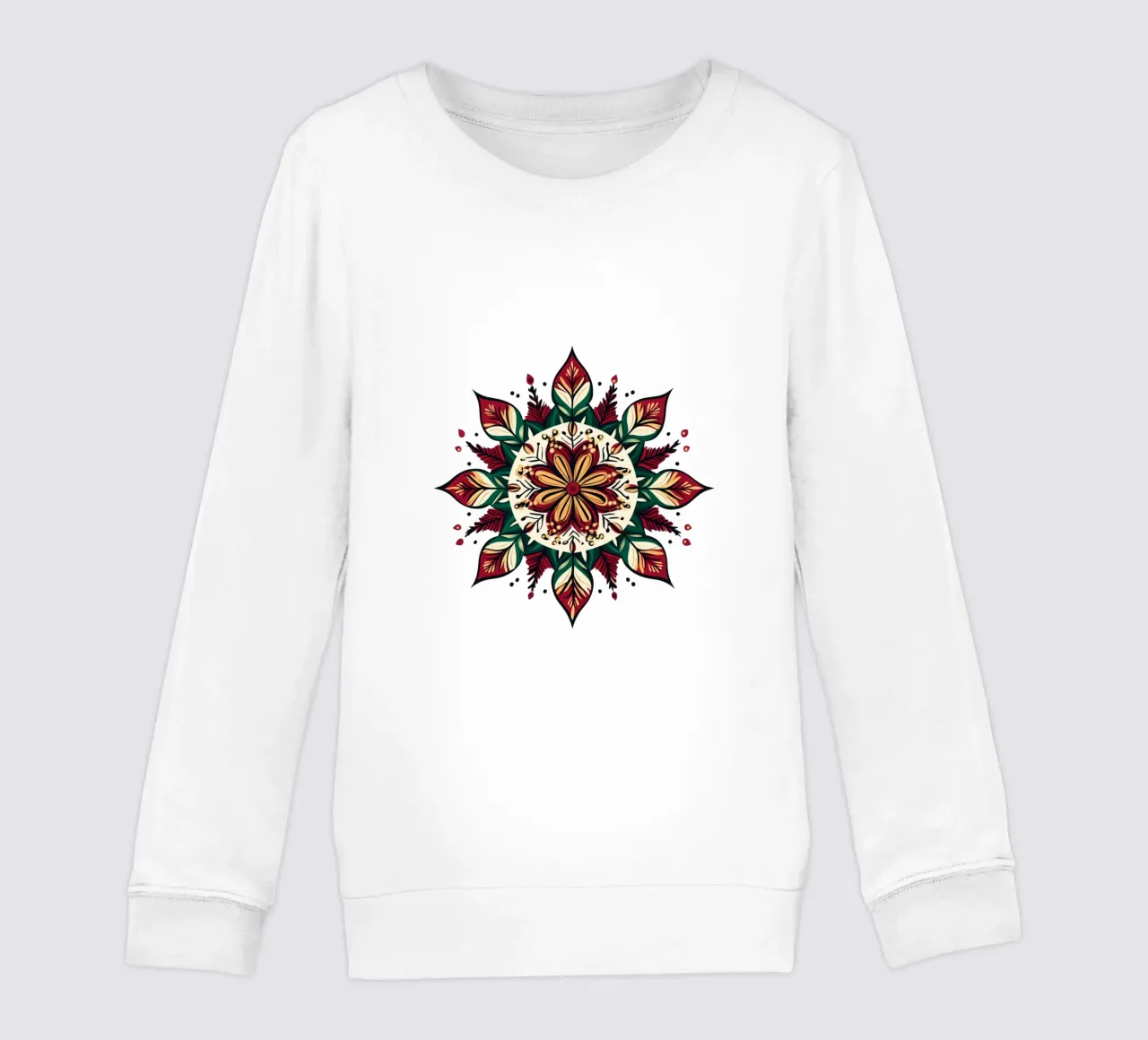 Mandala di Natale felpa bambino da Spiritual Touch