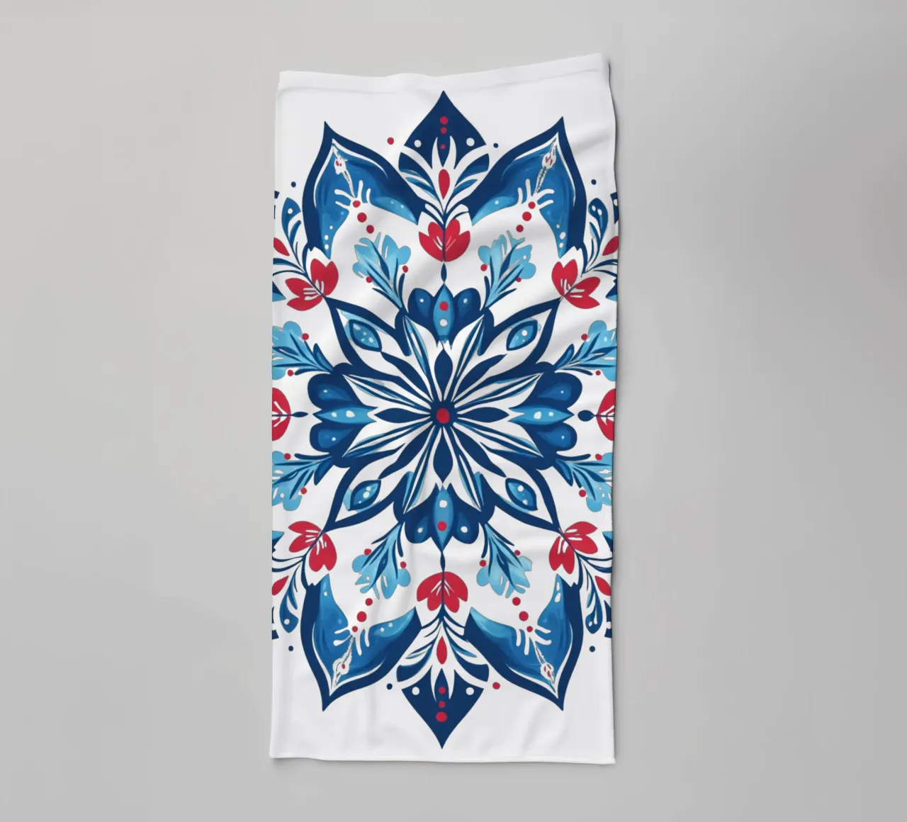Christmas Mandala towel by Spiritual Touch
