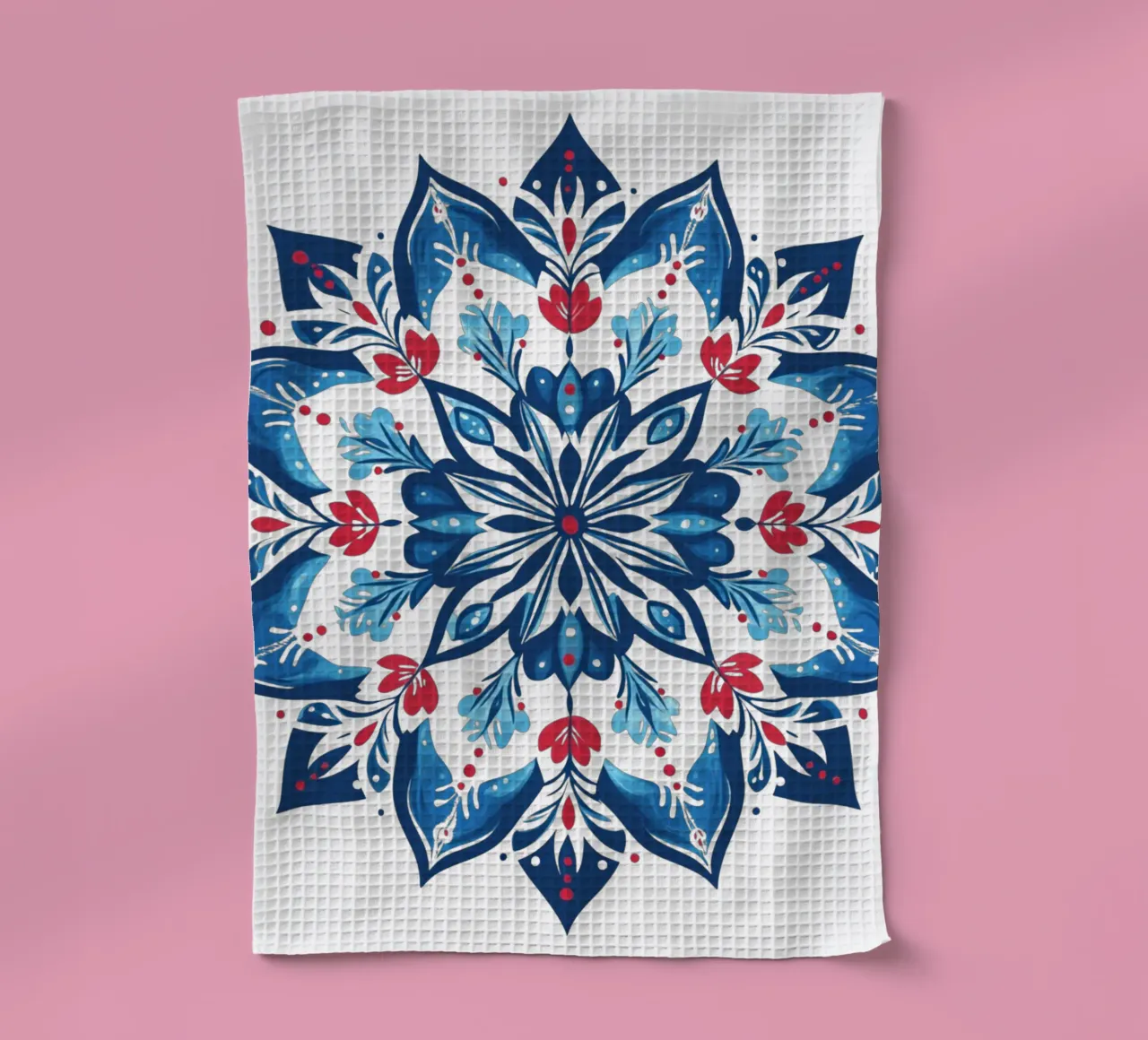 Mandala de Noël torchon de Spiritual Touch