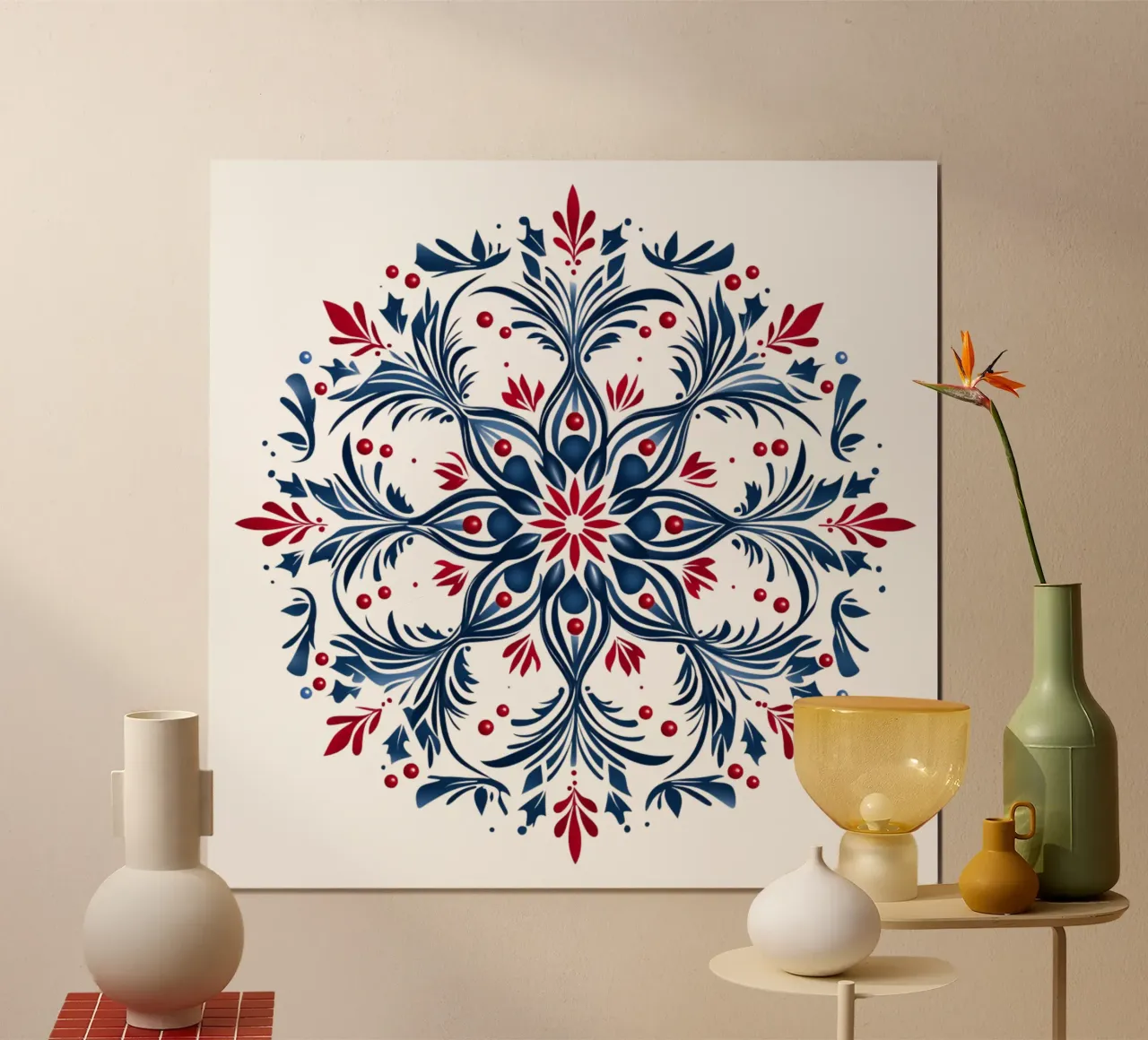 Mandala de Noël hahnemühle de Spiritual Touch