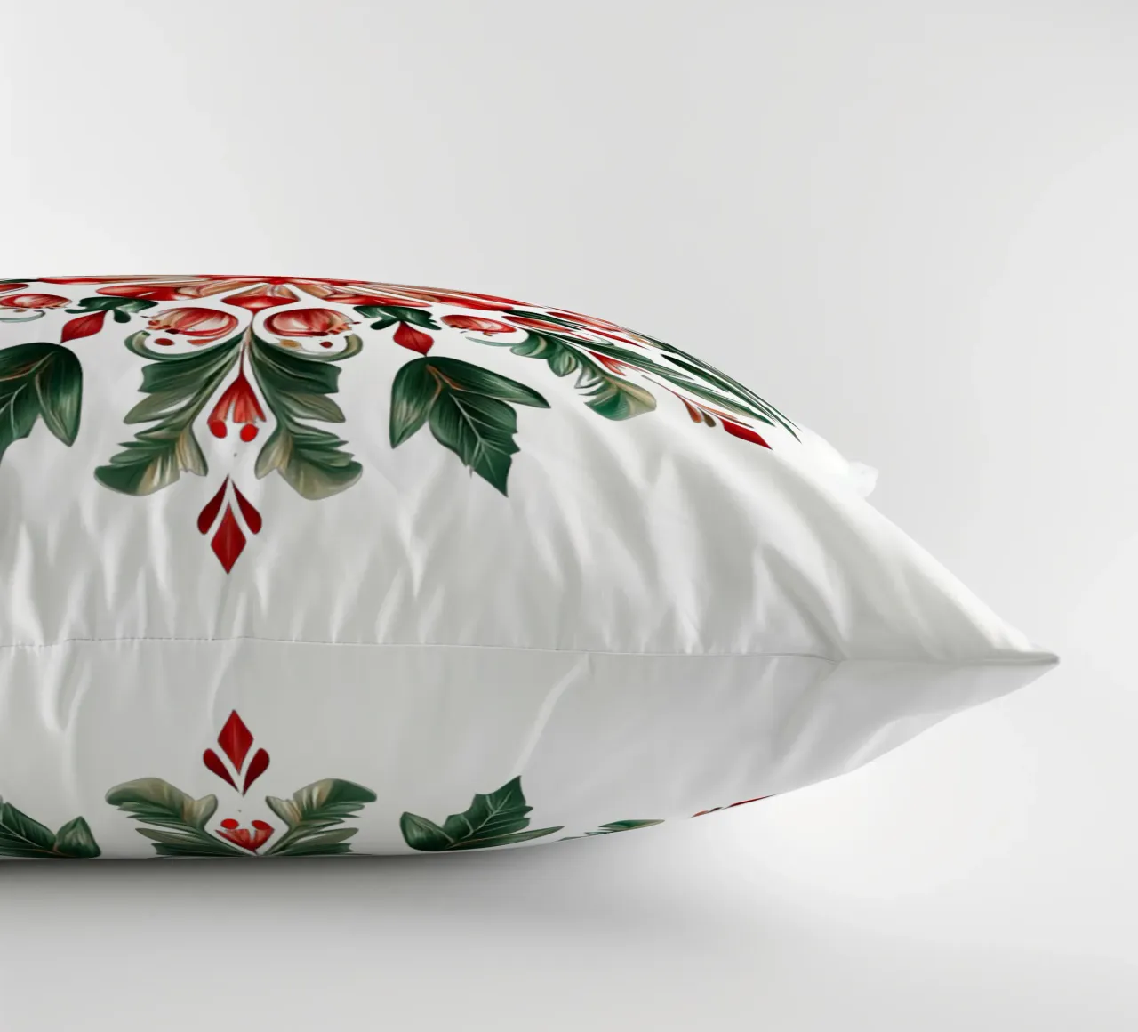 Christmas Mandala decorative cushion by Spiritual Touch