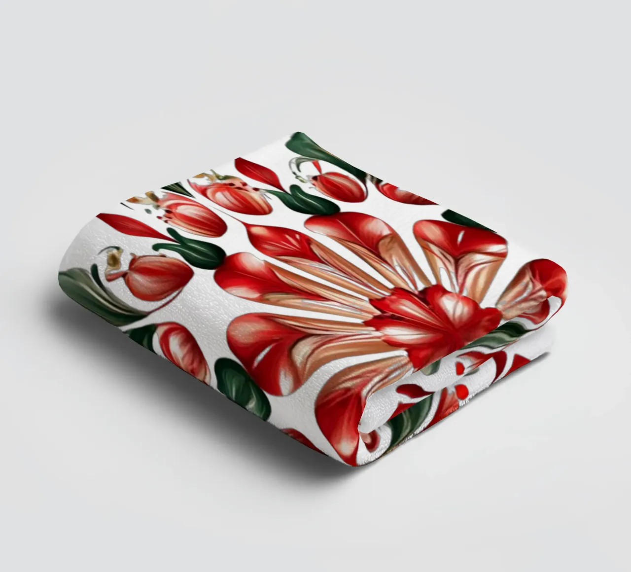 Christmas Mandala towel by Spiritual Touch