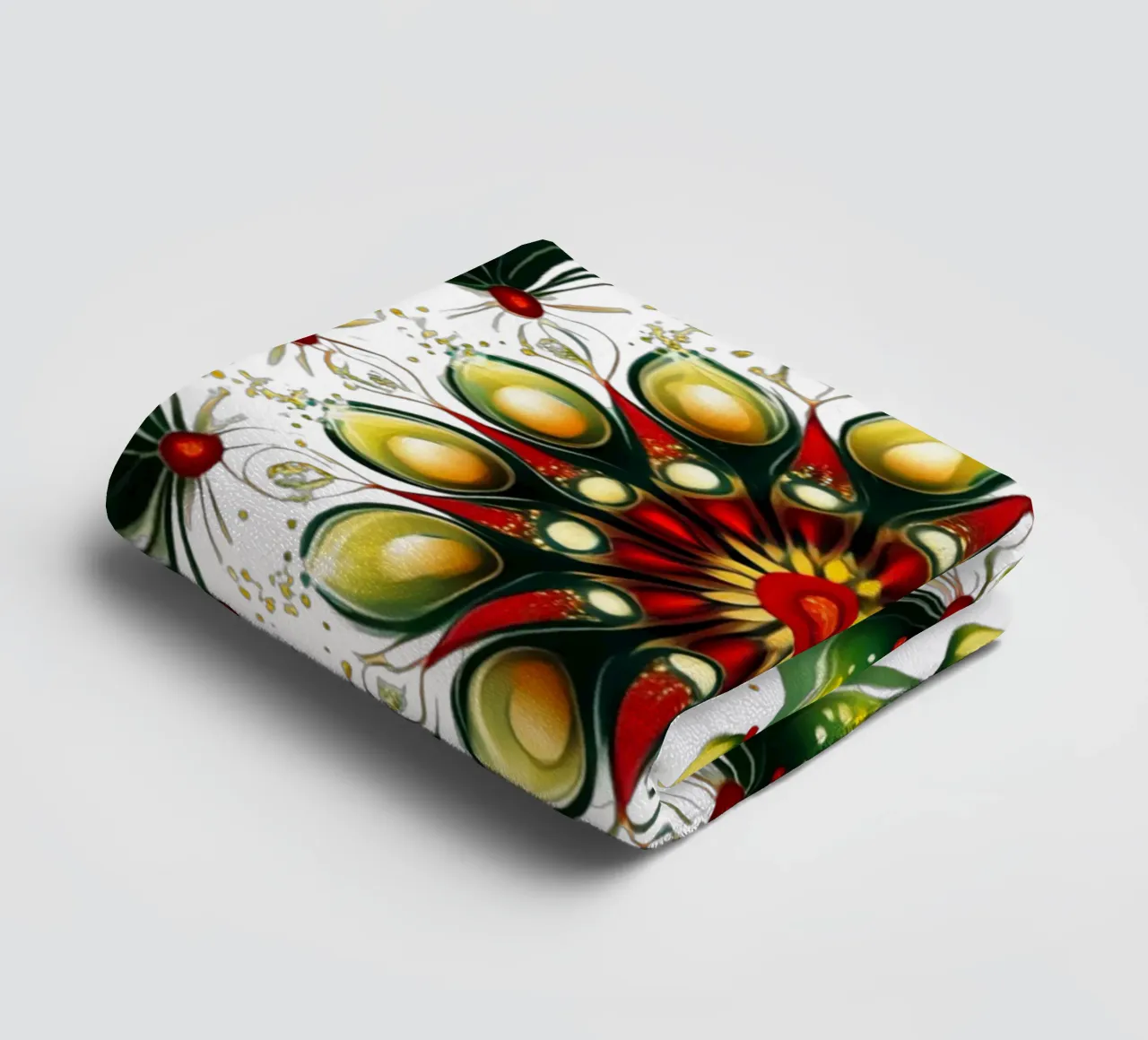 Mandala de Noël serviette de bain de Spiritual Touch