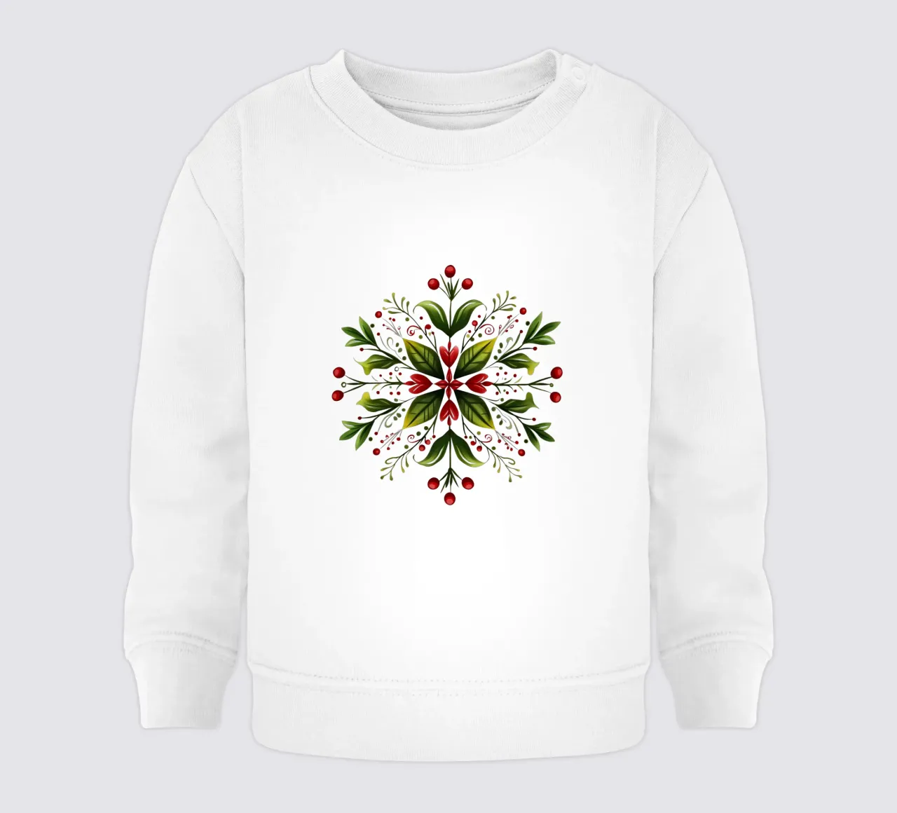 Mandala di Natale felpa neonato da Spiritual Touch