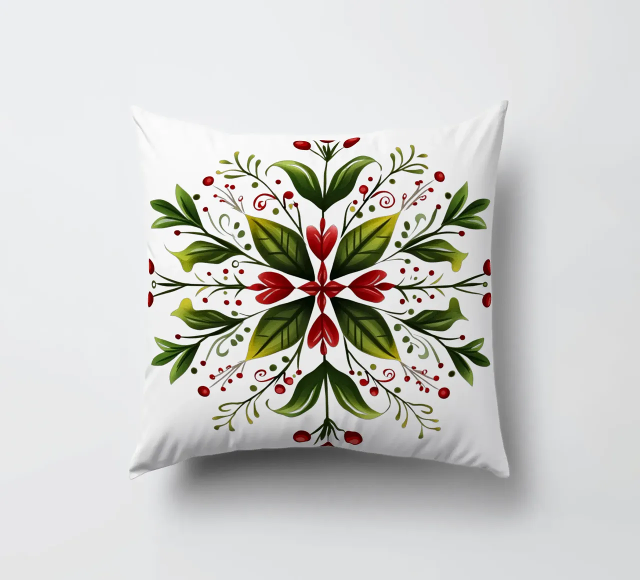 Mandala di Natale cuscino da Spiritual Touch
