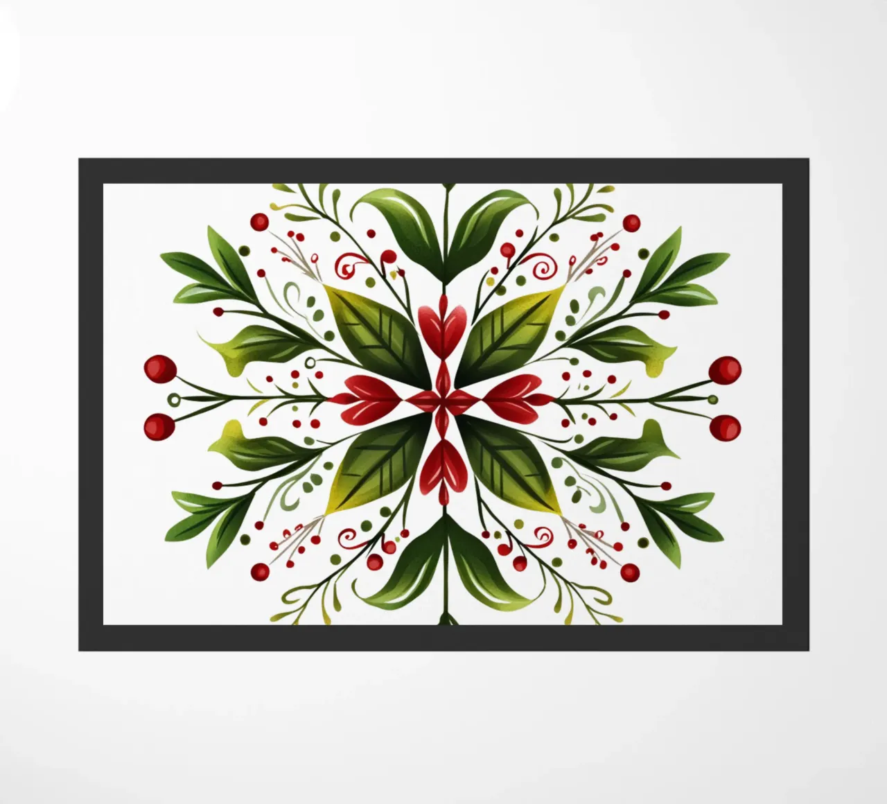 Mandala di Natale zerbino da Spiritual Touch