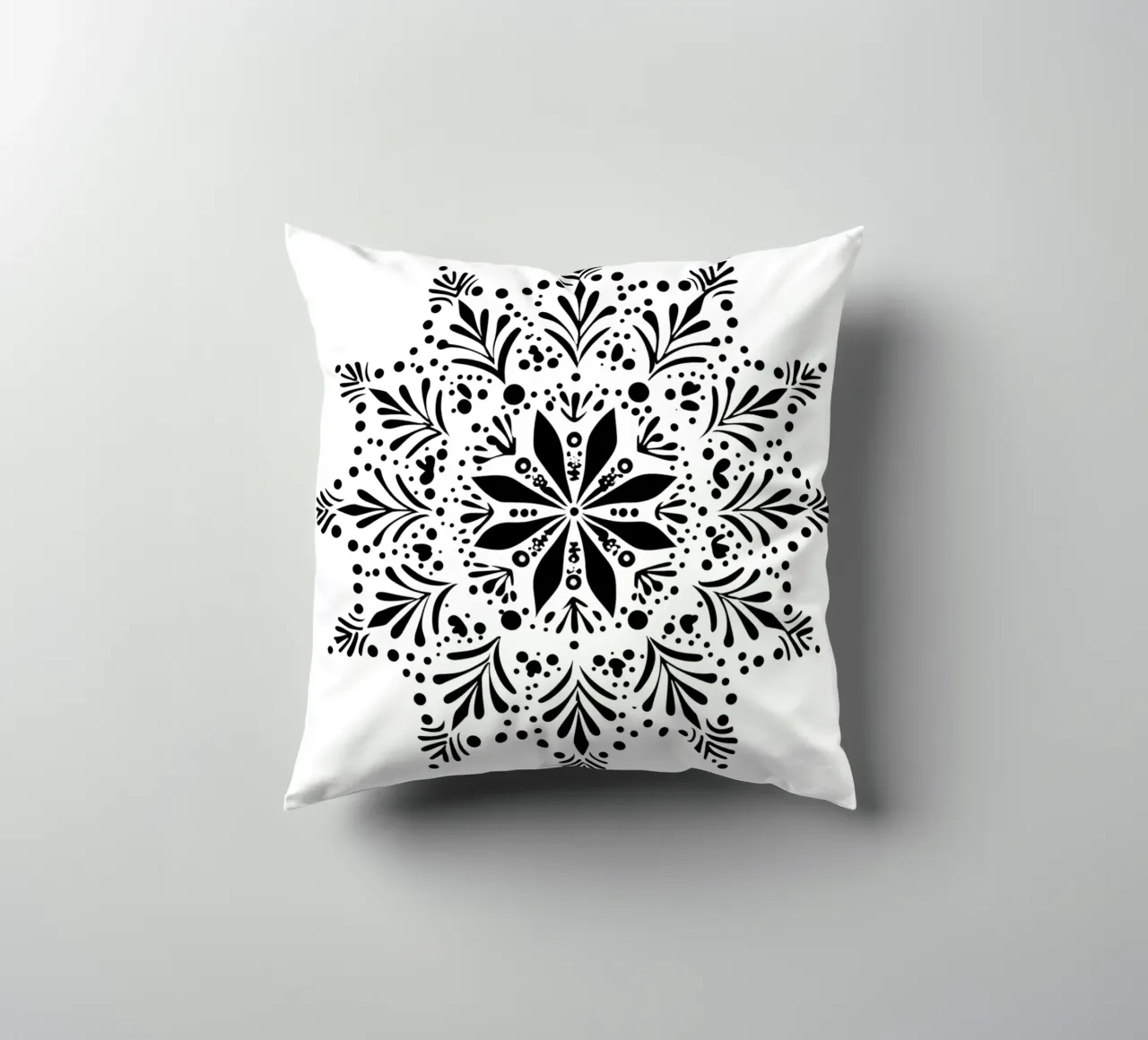 Mandala di Natale cuscino da Spiritual Touch