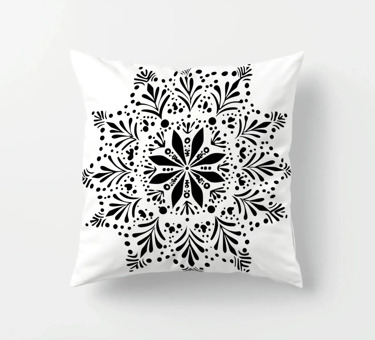 Mandala di Natale cuscino da Spiritual Touch