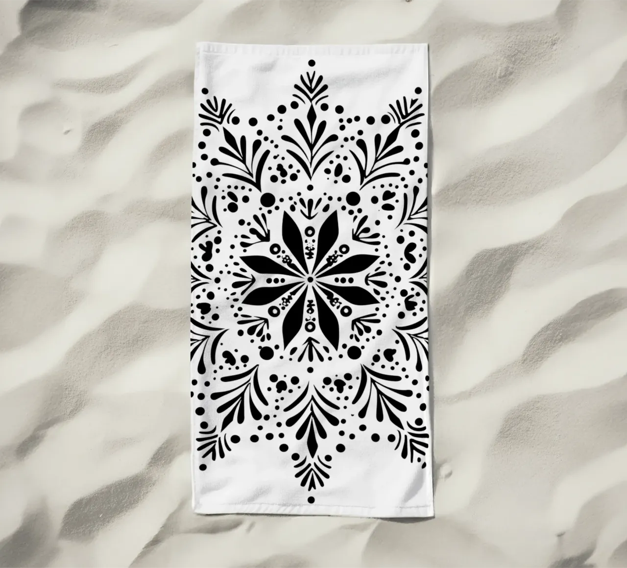 Mandala di Natale telo mare da Spiritual Touch