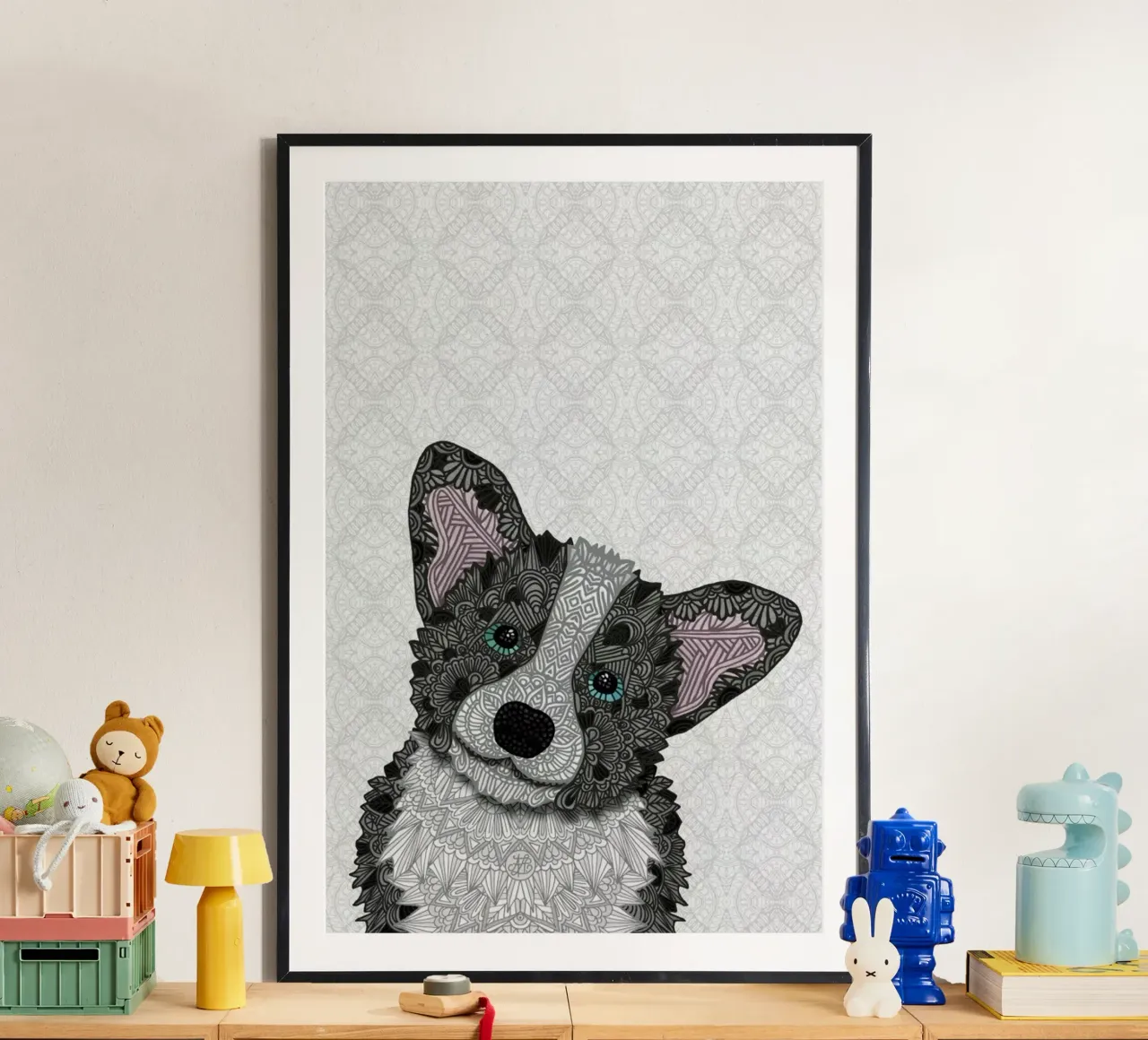 Buster poster da Angelika Parker