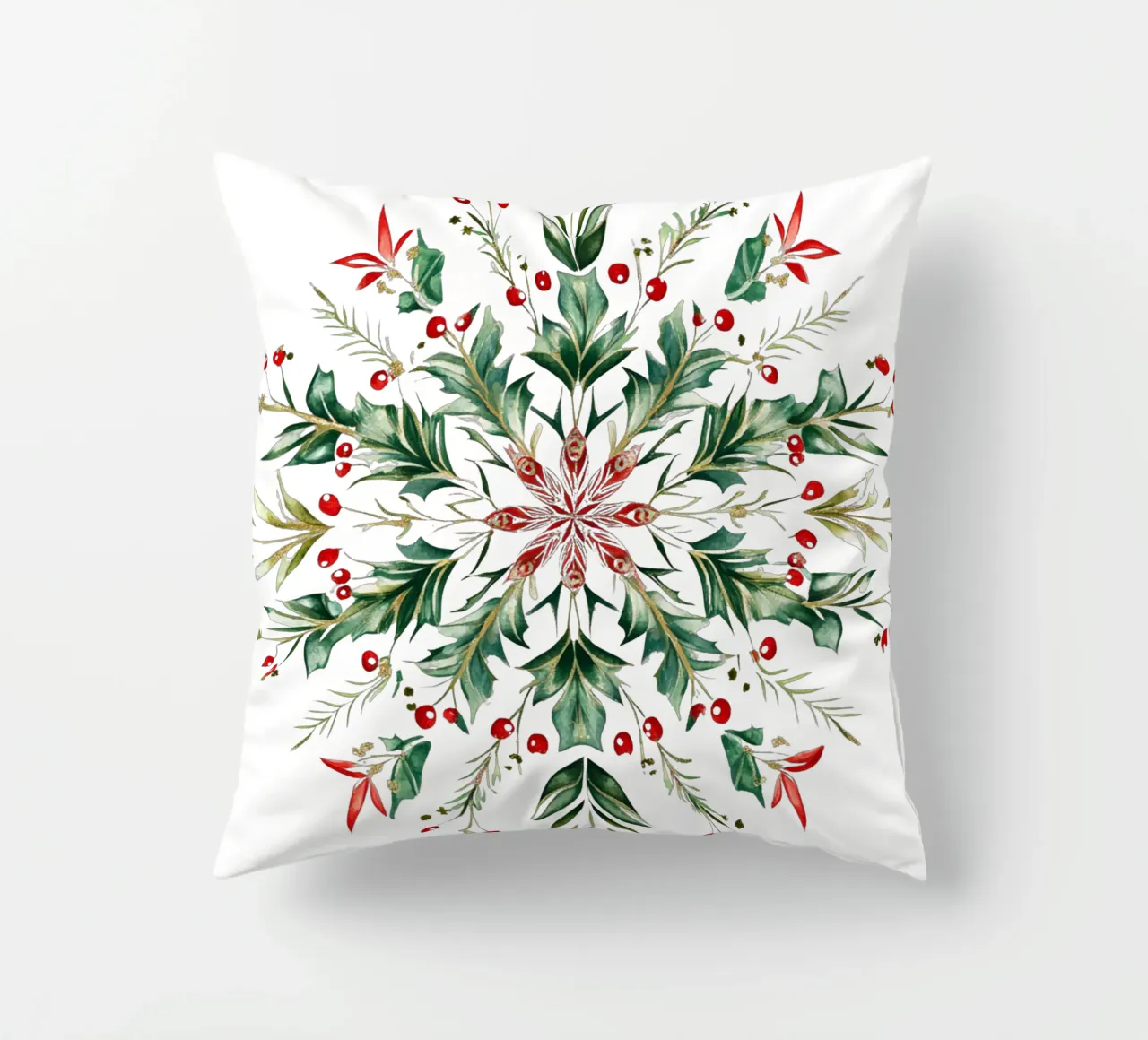 Mandala di Natale cuscino da Spiritual Touch