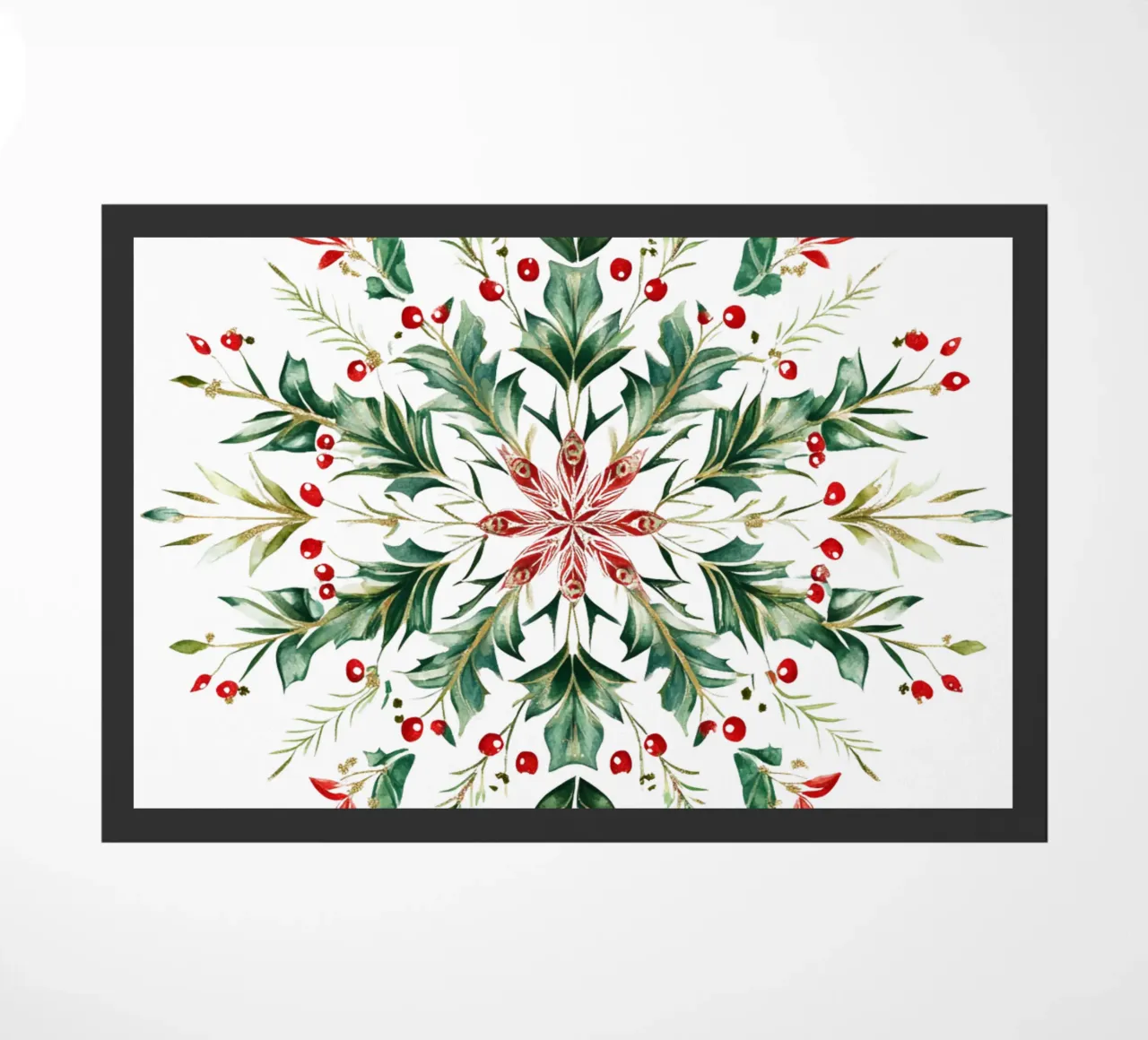 Mandala di Natale zerbino da Spiritual Touch