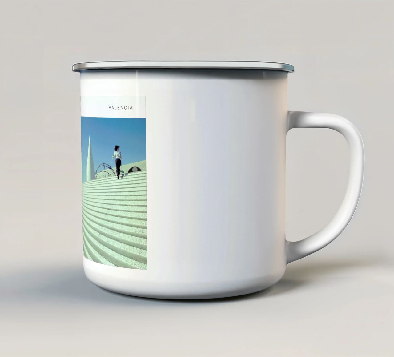 Valencia 7485 tazza in smalto da In Full Color