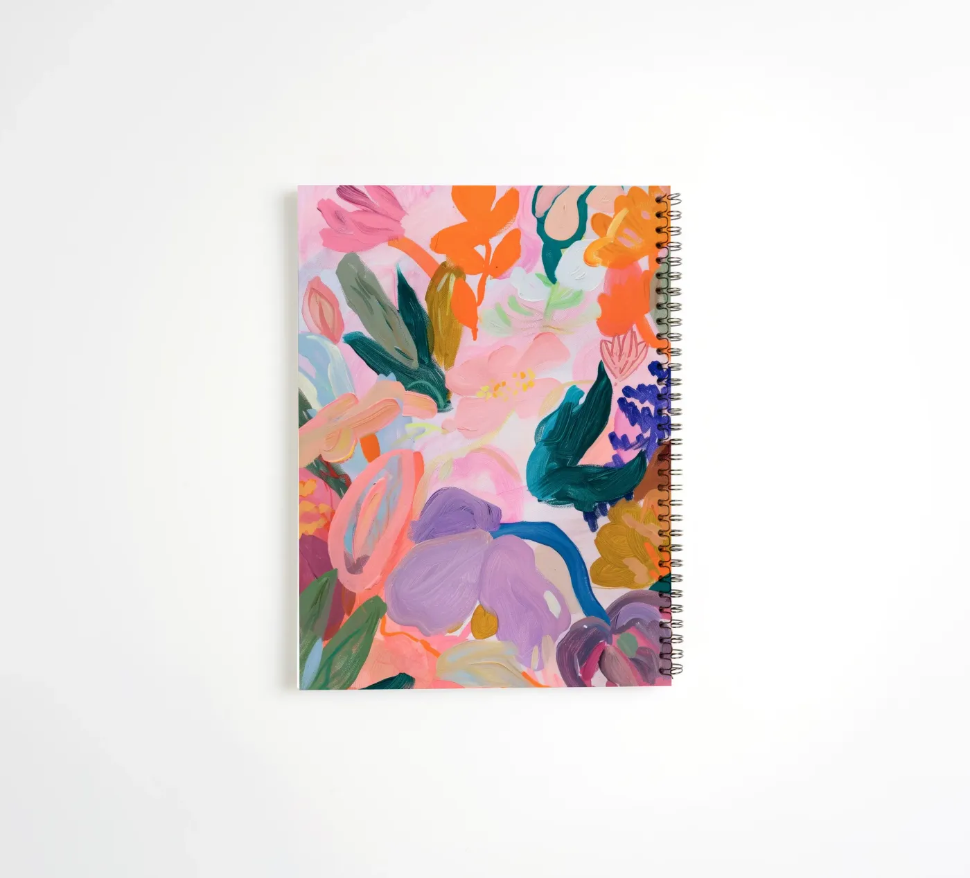 Blume abstrakte bunte Kunstdrucke, abstrakte florale Kunstwerke Ringbuch von Boheme