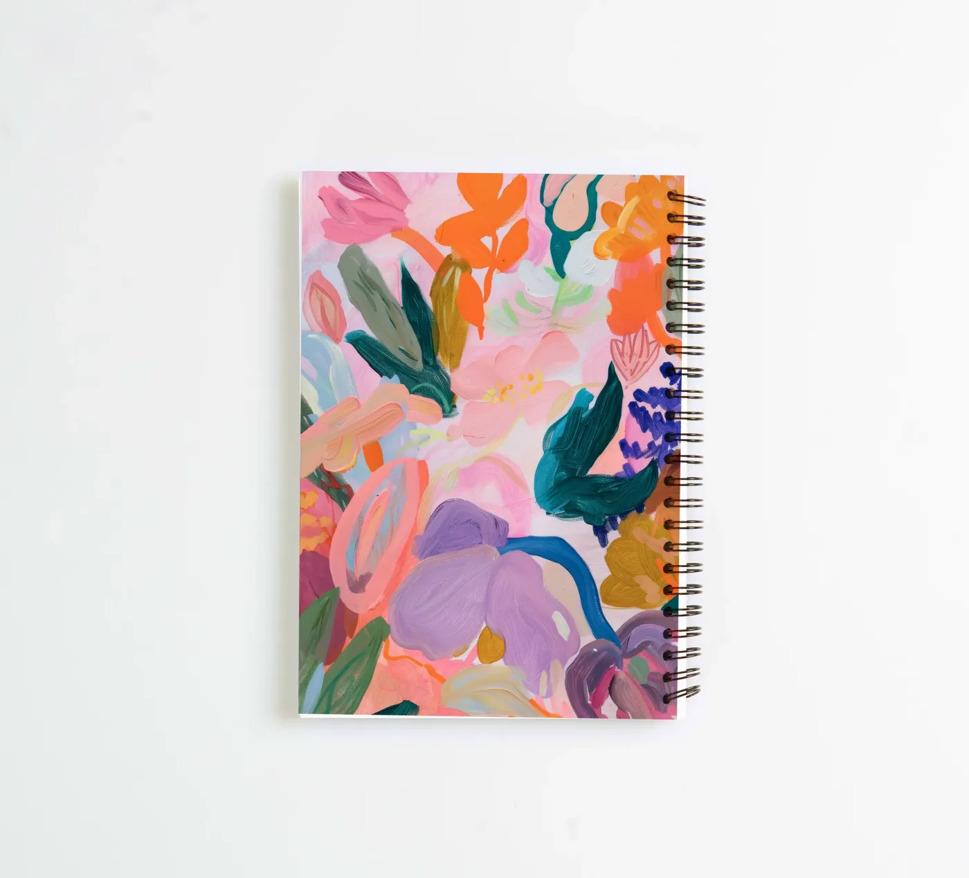 Blume abstrakte bunte Kunstdrucke, abstrakte florale Kunstwerke Ringbuch von Boheme