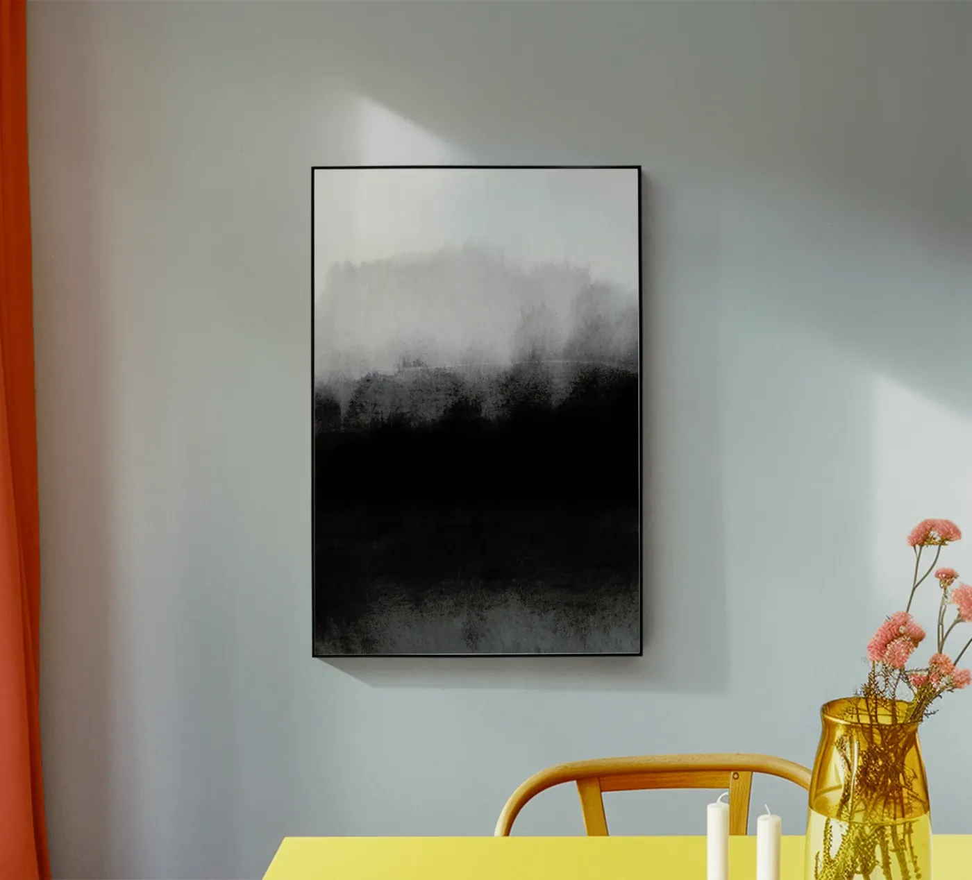 Greyscale Landscape acrylic glass by IRIS LEHNHARDT FINE ART