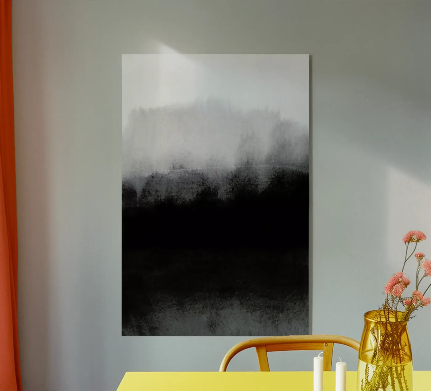 Greyscale Landscape acrylic glass by IRIS LEHNHARDT FINE ART