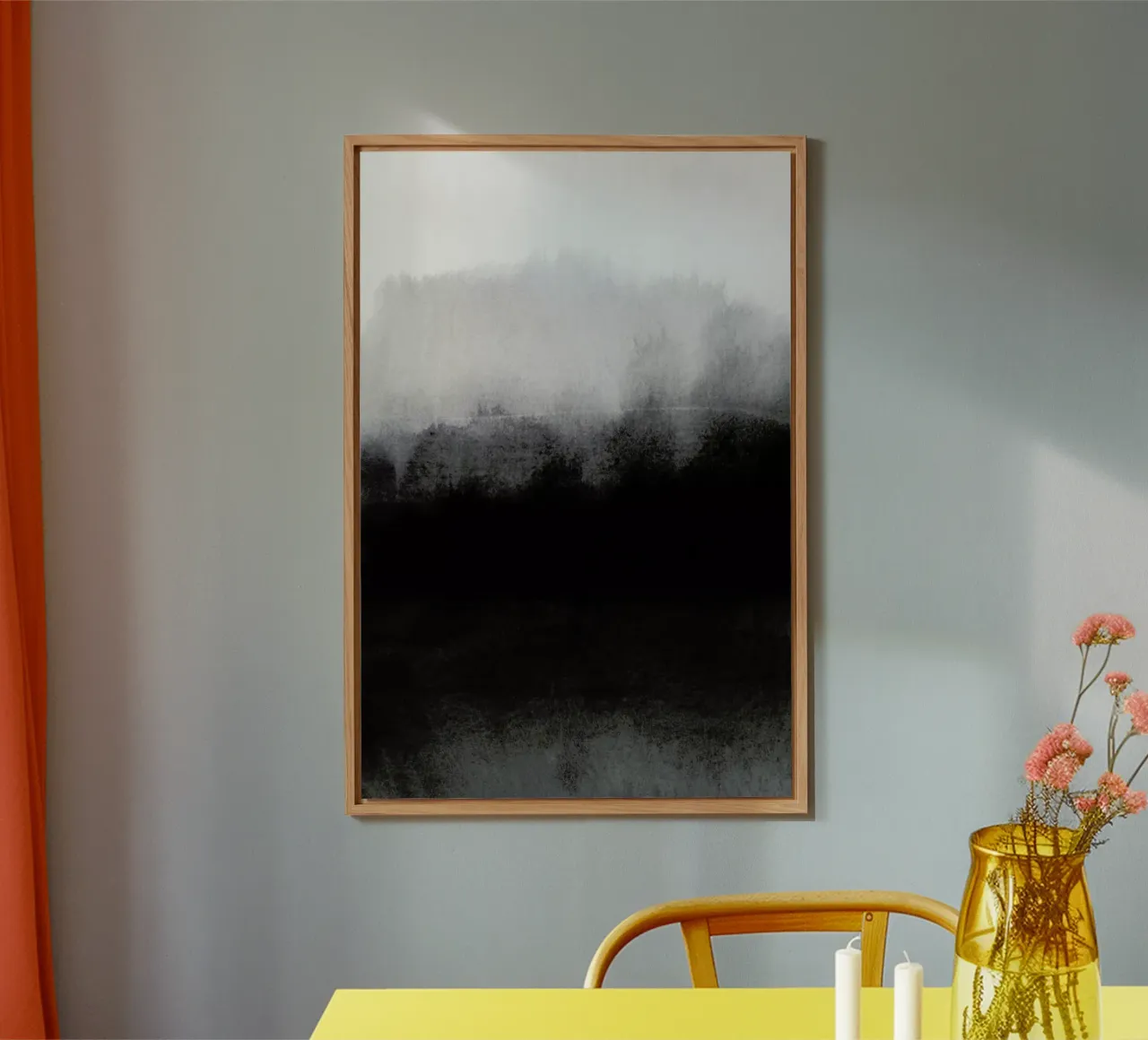 Greyscale Landscape alluminio dibond da IRIS LEHNHARDT FINE ART