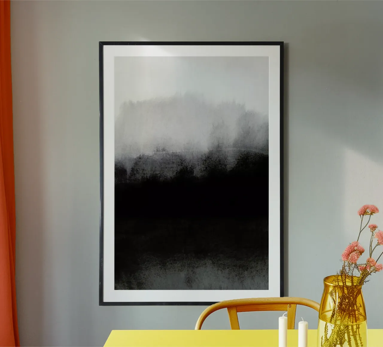 Greyscale Landscape poster da IRIS LEHNHARDT FINE ART